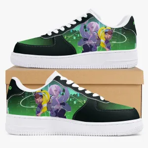 Cyberpunk Edgerunners Lucy And David AF1 Anime Shoes