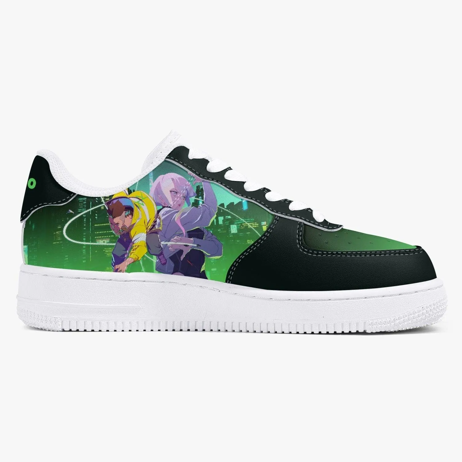 Cyberpunk Edgerunners Lucy And David AF1 Anime Shoes