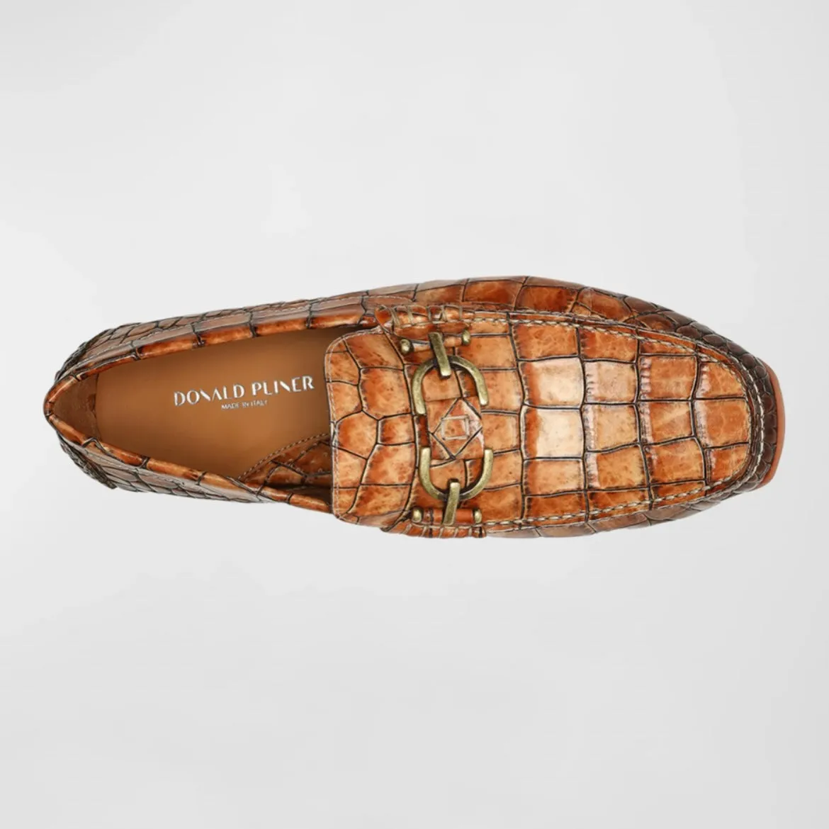 Dacio Driver Loafer - Crocco Cognac