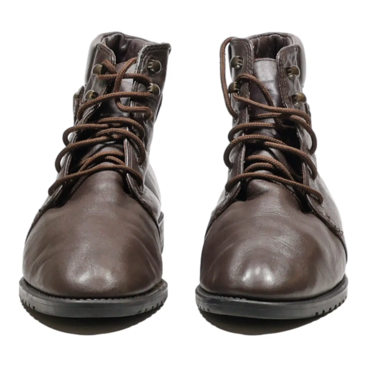 DANTEX Ankle Boots Brown Leather Womens UK 6