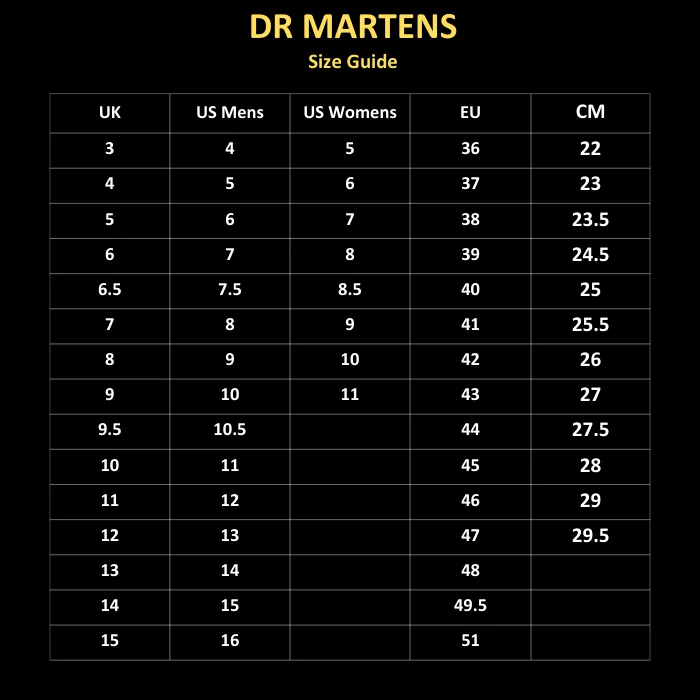 Dr Martens 1460 HDW Pascal Hardware 8 eye Nappa Clearance