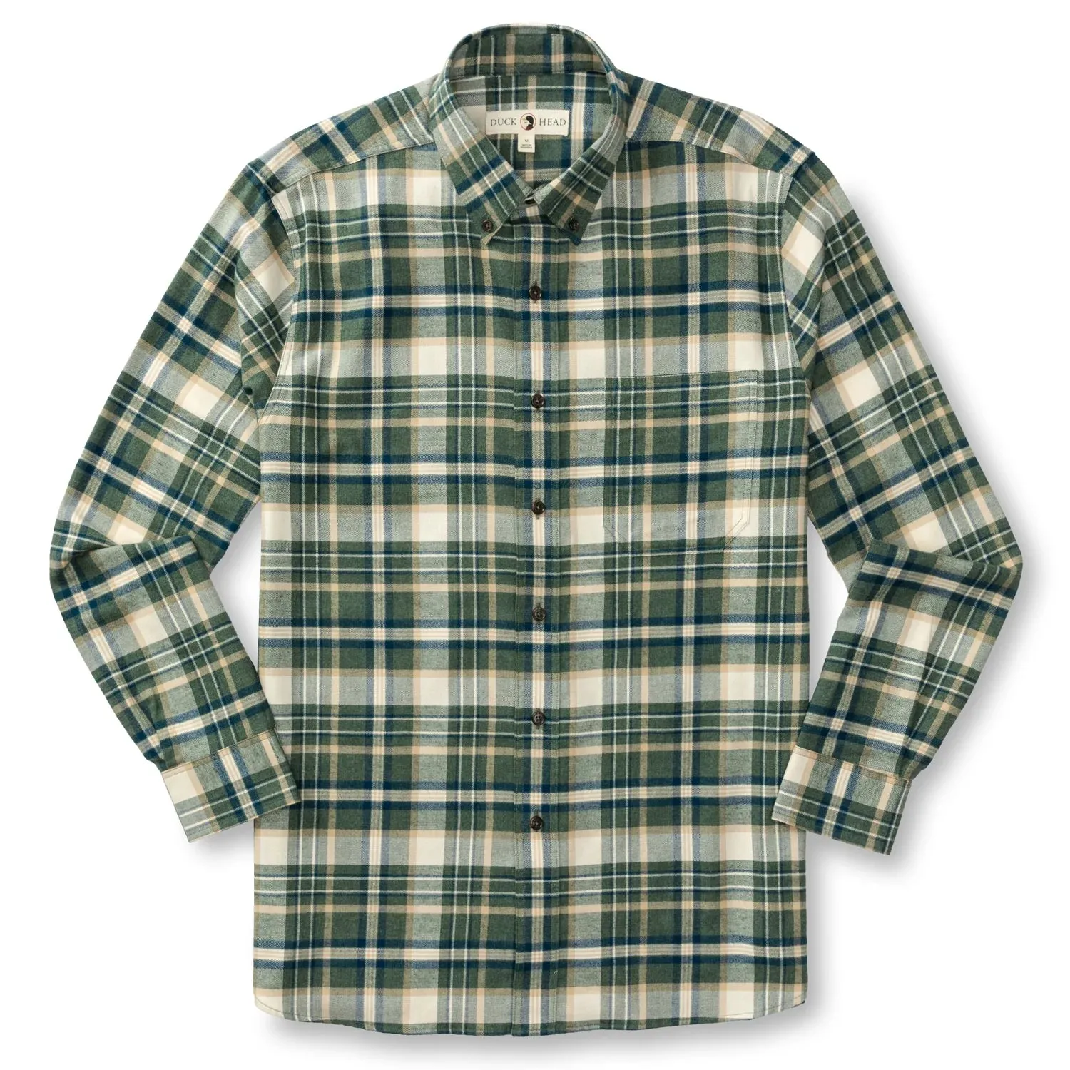 Duck Head Cotton Flannel Sport Shirt
