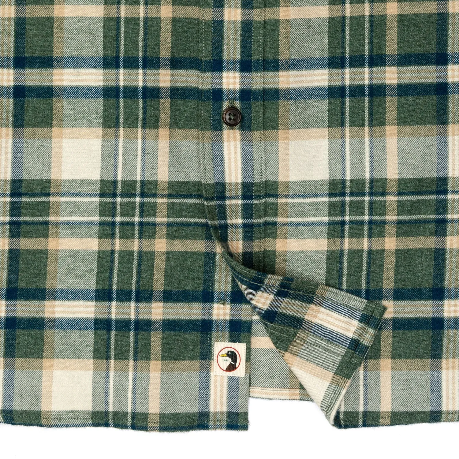 Duck Head Cotton Flannel Sport Shirt