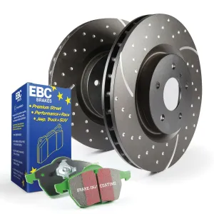 EBC Brakes S10KR1219 S10 Kits Greenstuff 2000 and GD Rotors