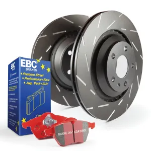 EBC Brakes S4KR1330 S4 Kits Redstuff and USR Rotor