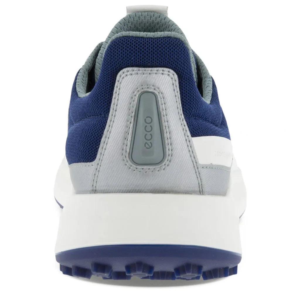 Ecco Core Waterproof Spikeless Shoes - White/Silver/Blue Depths