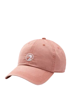 Embroidered Duck Twill Hat Sunkist Red