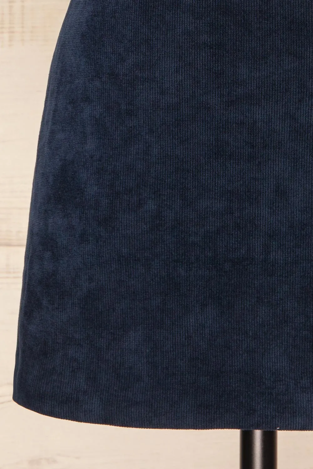 Enosburgh | Navy Corduroy Short Skirt