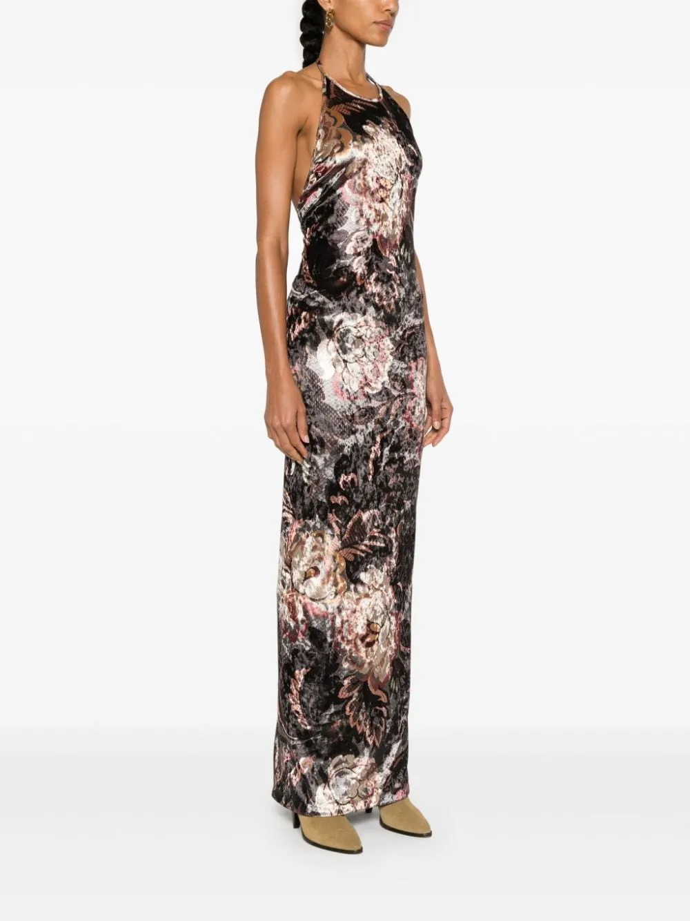 ETRO Printed Long Dress for Women - FW24 Collection