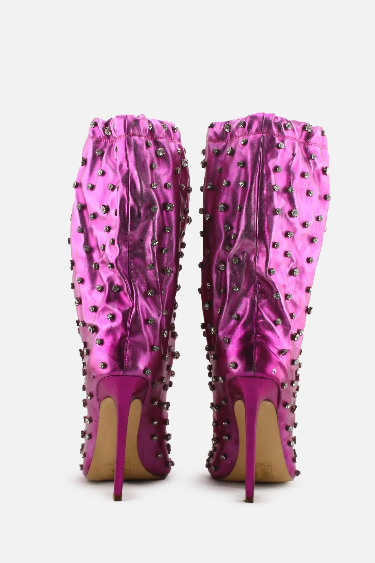 European Brand Stilettos Heels Ankle Boots | Textile