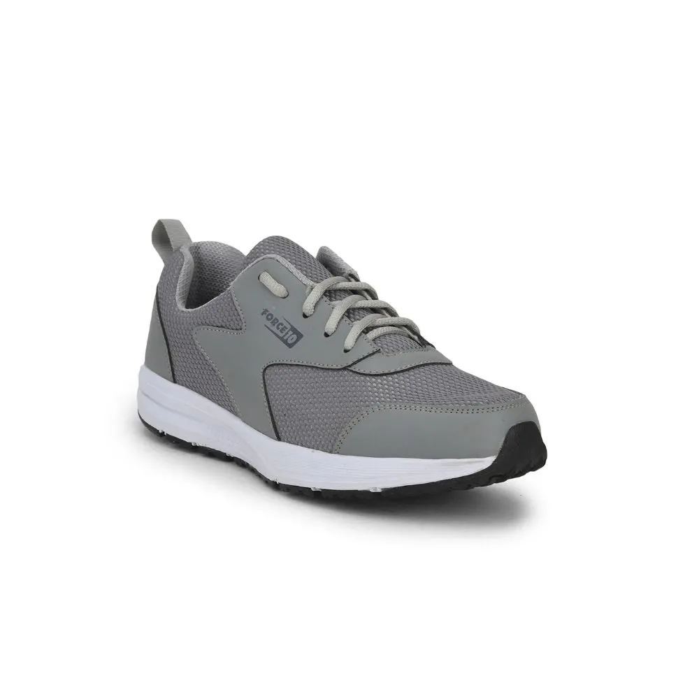 Force 10 Sports Lacing Shoes For Men (Grey) SPRINT By Liberty
