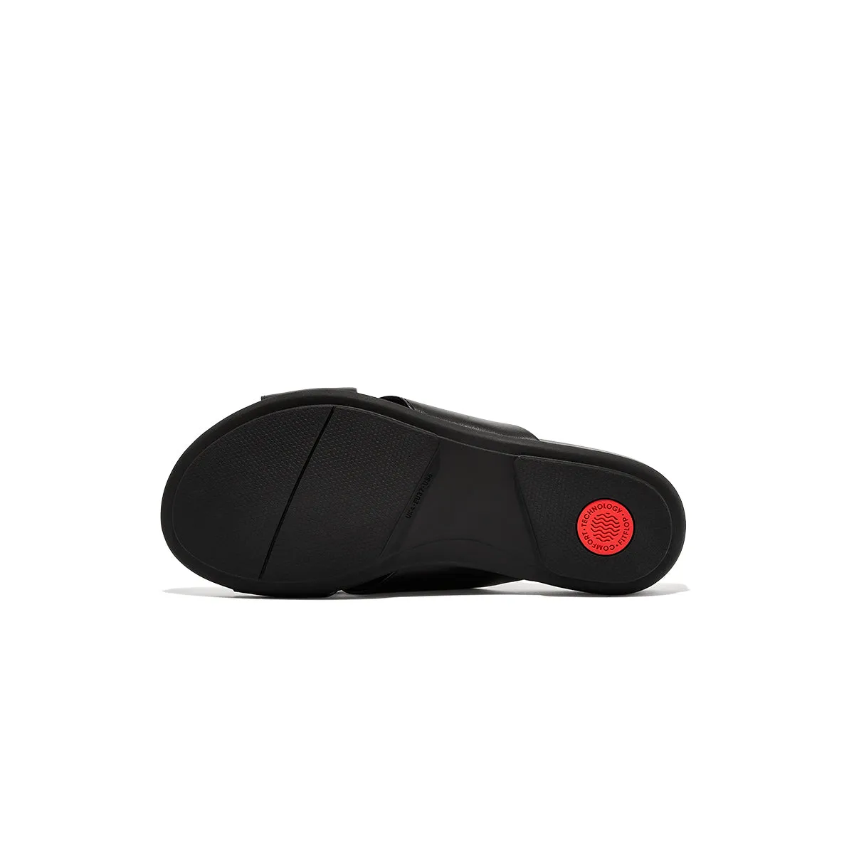 GRACIE Leather Cross Slides