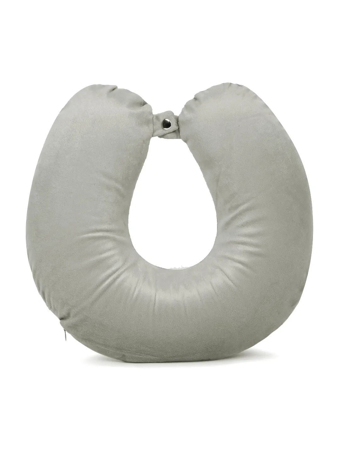 Grey Soft Foam U-Shaped NeckPillow