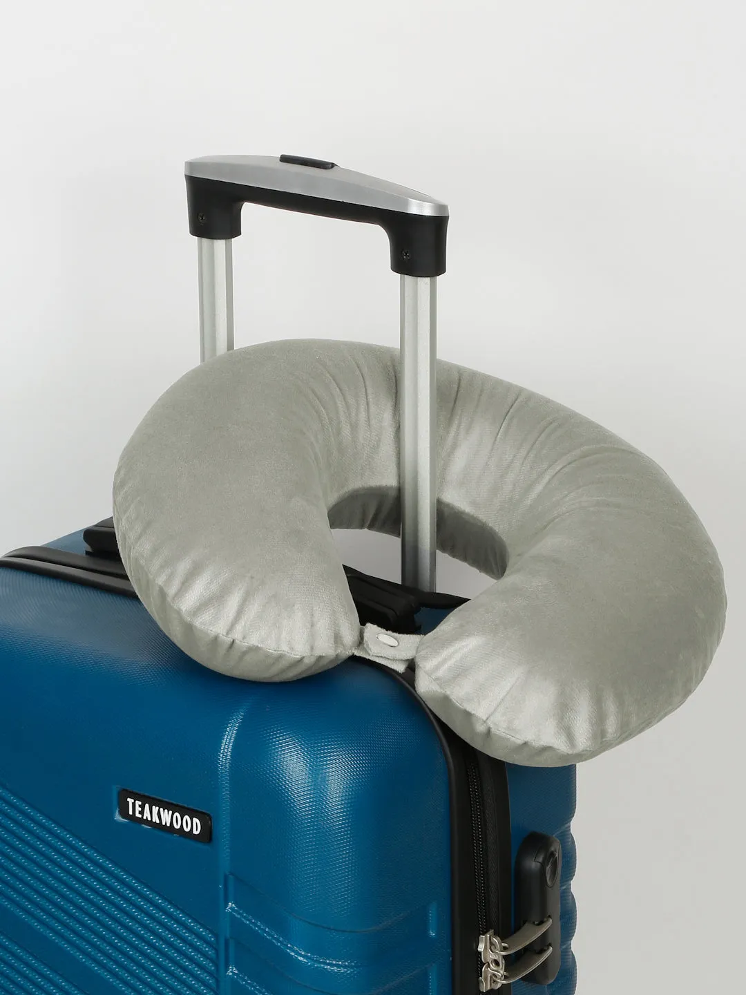 Grey Soft Foam U-Shaped NeckPillow