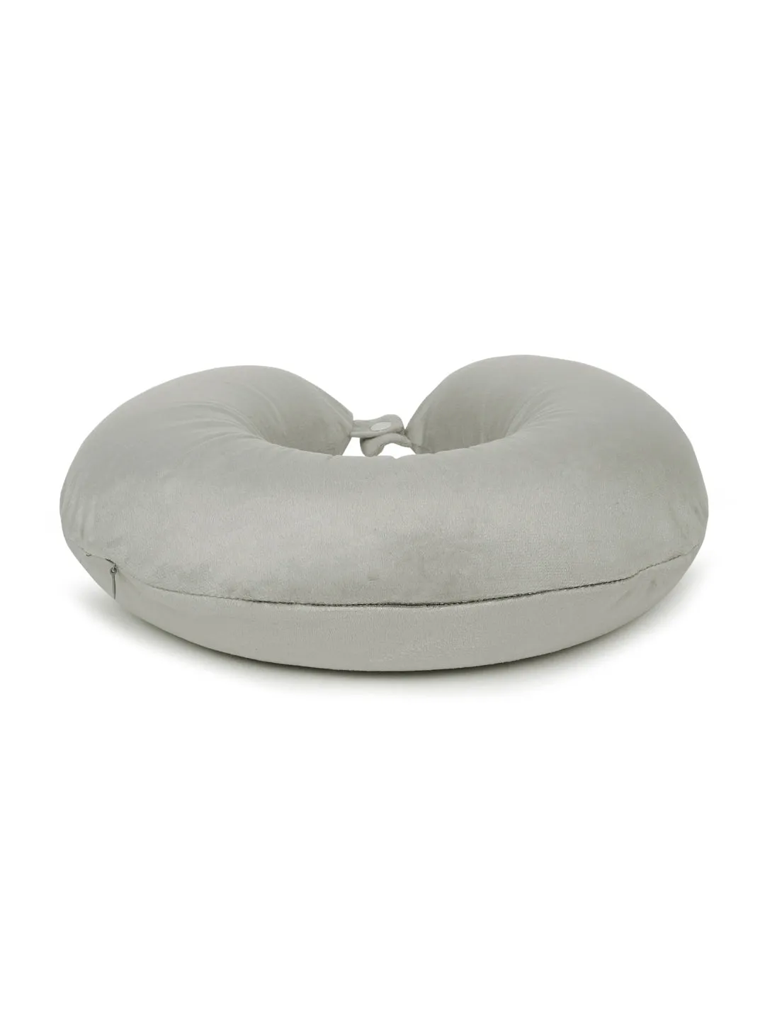 Grey Soft Foam U-Shaped NeckPillow
