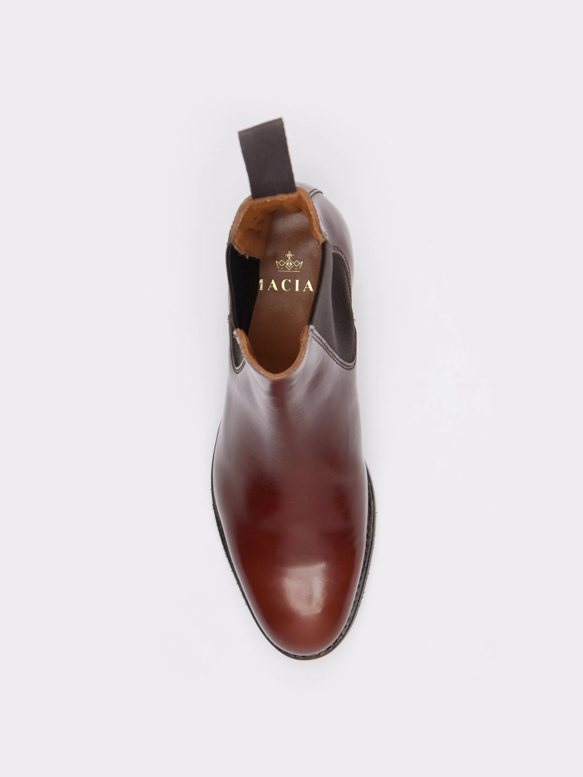 Hazelnut Silvia chelsea boots