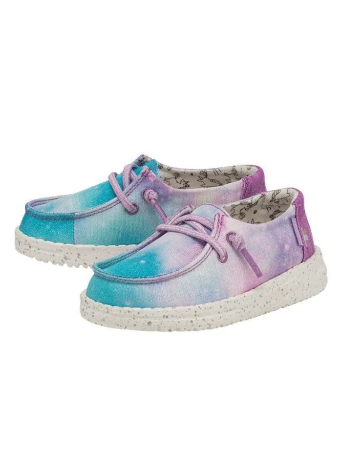 Hey Dude 130126865 Youth Wendy Shoe Unicorn Dreamer - 2