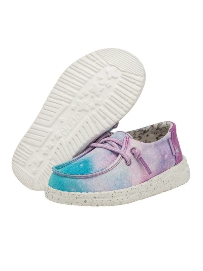 Hey Dude 130126865 Youth Wendy Shoe Unicorn Dreamer - 2