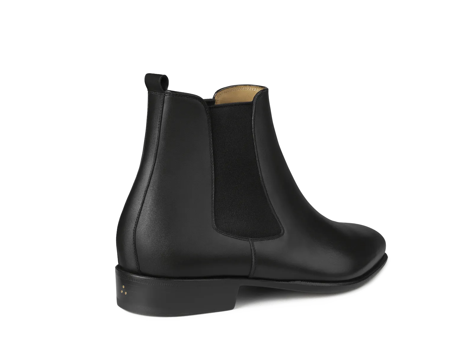 Hicks Chelsea Boot in Black Calf