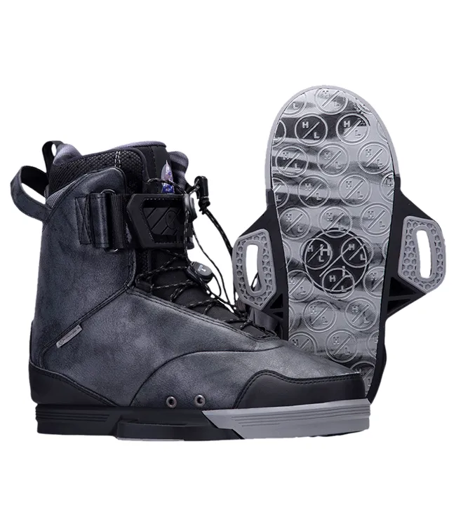 Hyperlite Union Cable Wakeboard Package with Defacto Boots (2023)