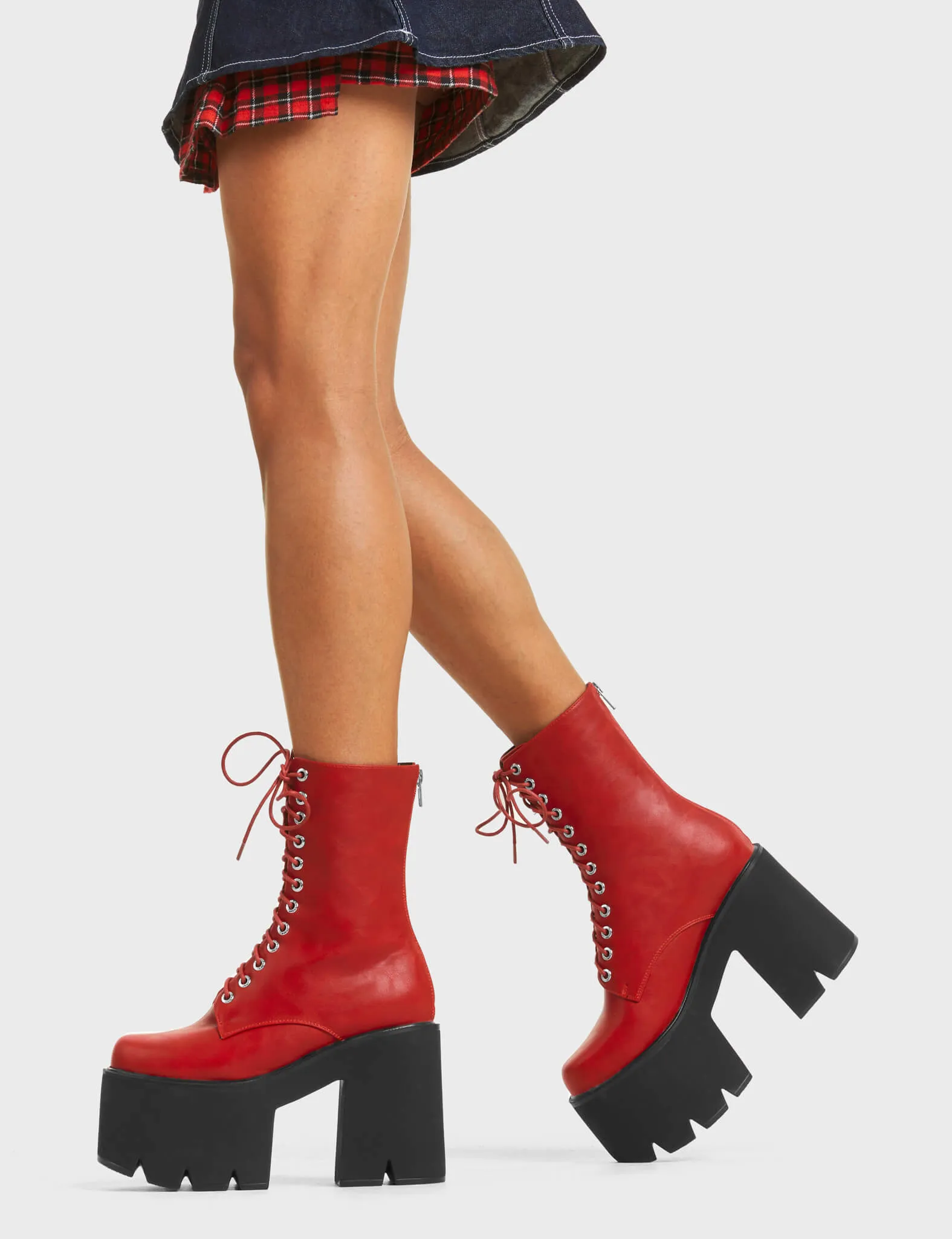 Iconic Chunky Platform Ankle Boots