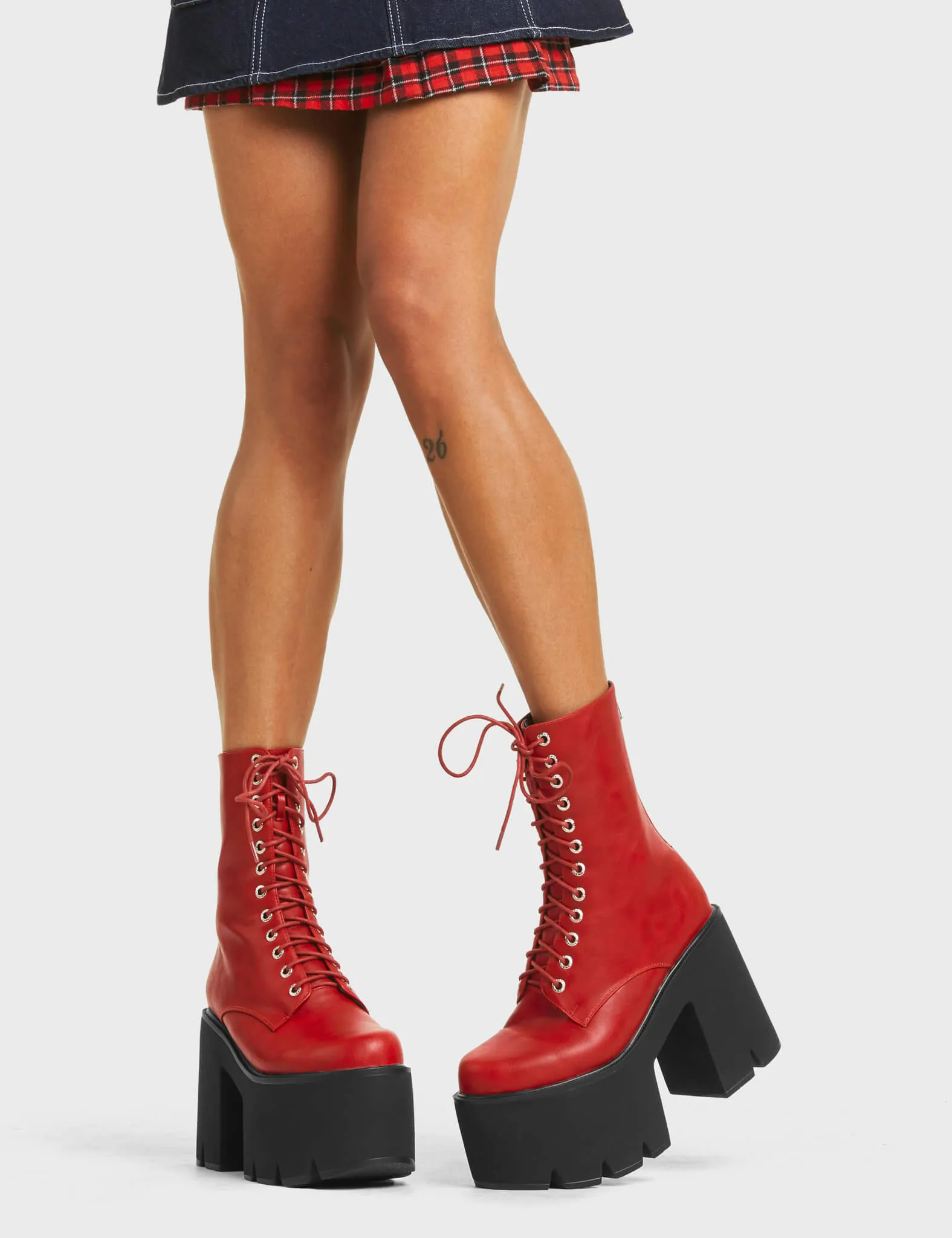 Iconic Chunky Platform Ankle Boots