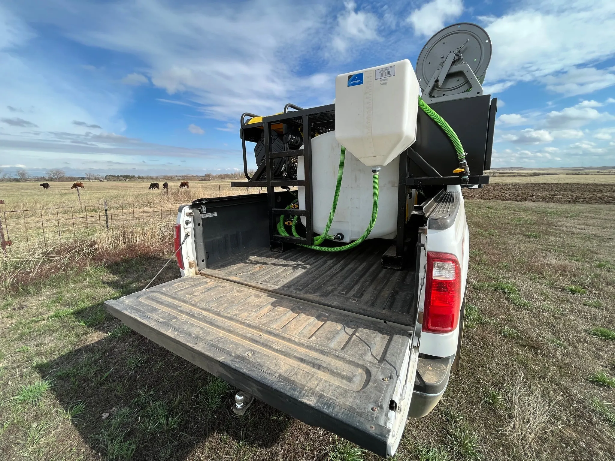 JRiley Seed Co. RoadRunner Pickup Box Drone Tendering Unit | For Drone Operators