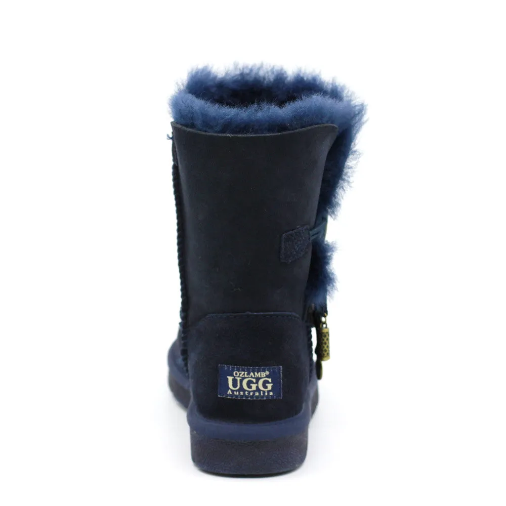 Kiki Medium Ugg Boot - Navy