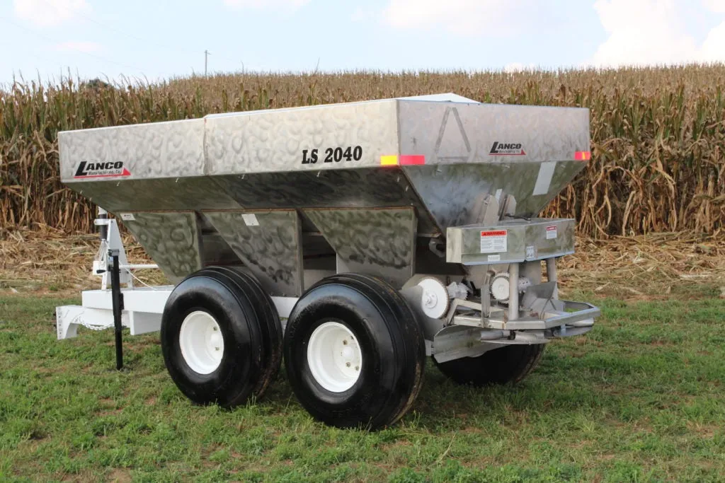 Lanco Spreaders Fertilizer Spreaders LS-1750 & 2040 Model | 10,000-16,000 lbs. Payload Capacity | For Tractors