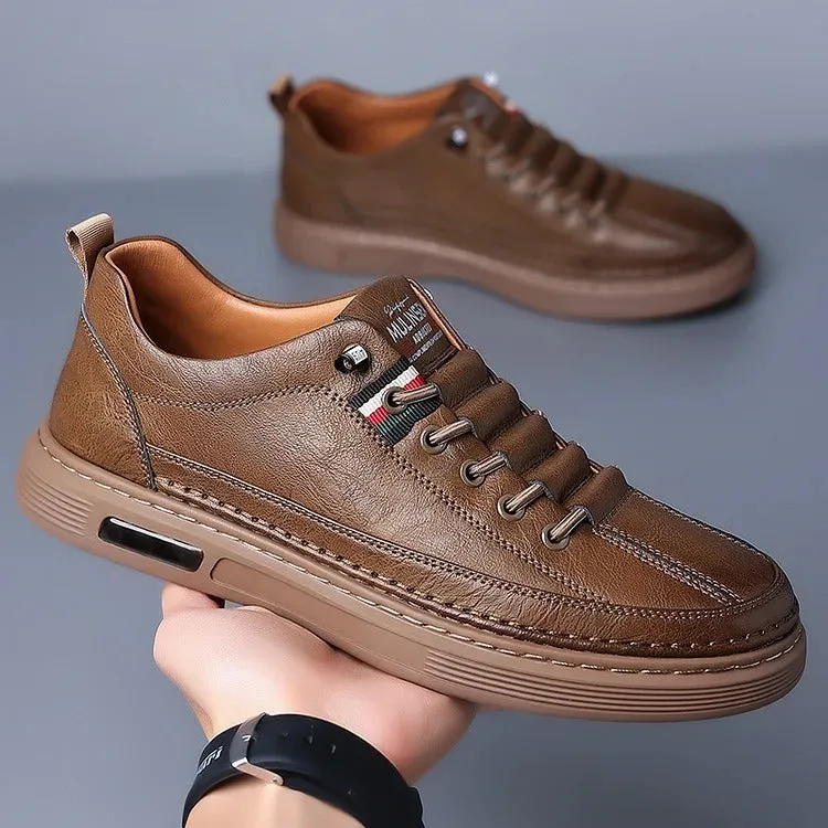 🔥Limited Time Offer 49% OFF🔥Italian Handmade Leather Driving Breathable Casual Shoes