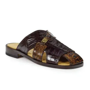 Mauri Men's Shoes Shark & Baby Croc Sport Rust Sandals Art 1615 (MA4661)