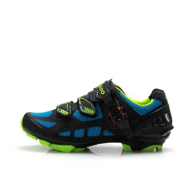 Men Cycling Breathable Self-Locking Mountain Bike Shoes