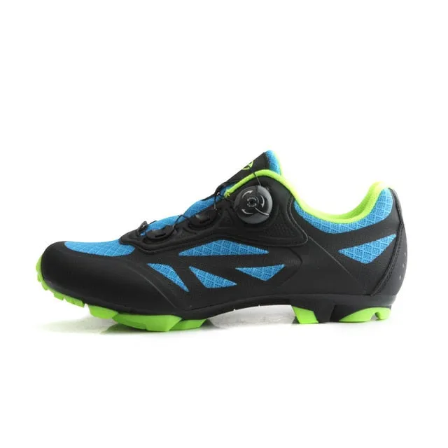 Men Cycling Breathable Self-Locking Mountain Bike Shoes