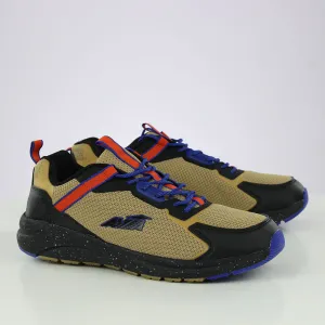 Men's Color Block Washed Sole Shoes,Beige