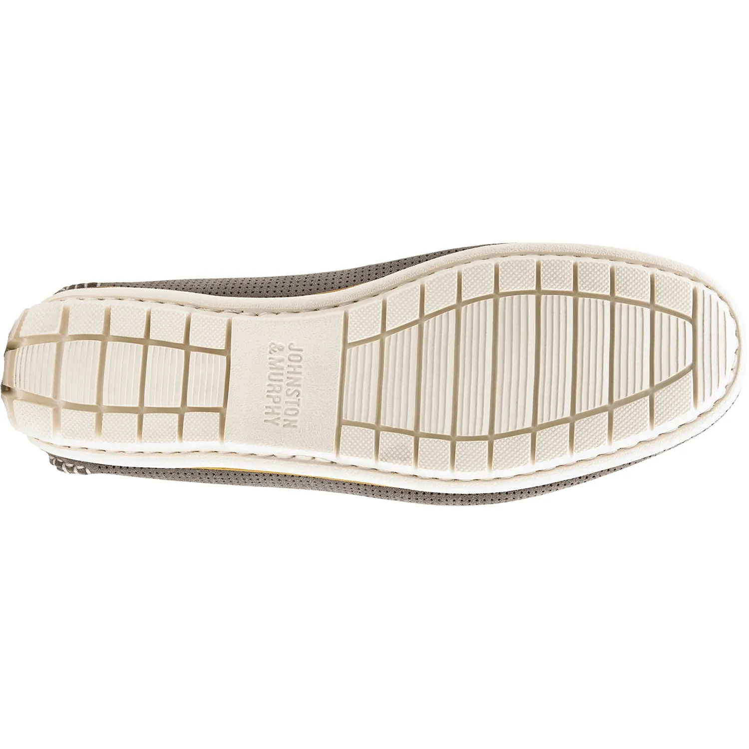Men's Johnston & Murphy Cort Venetian Grey Perfed Nubuck