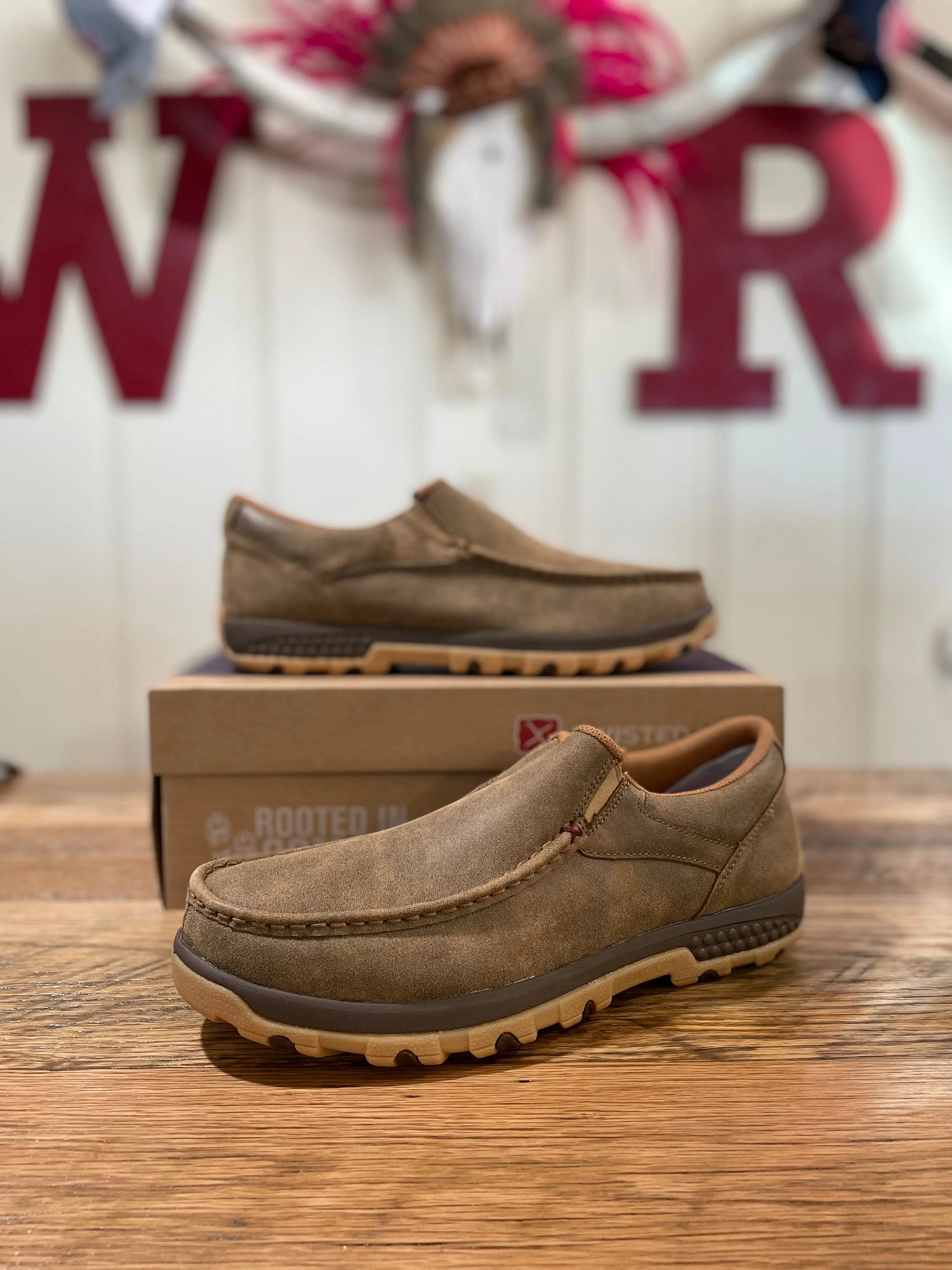 Men’s Twisted X Cellstretch casual slipon bomber