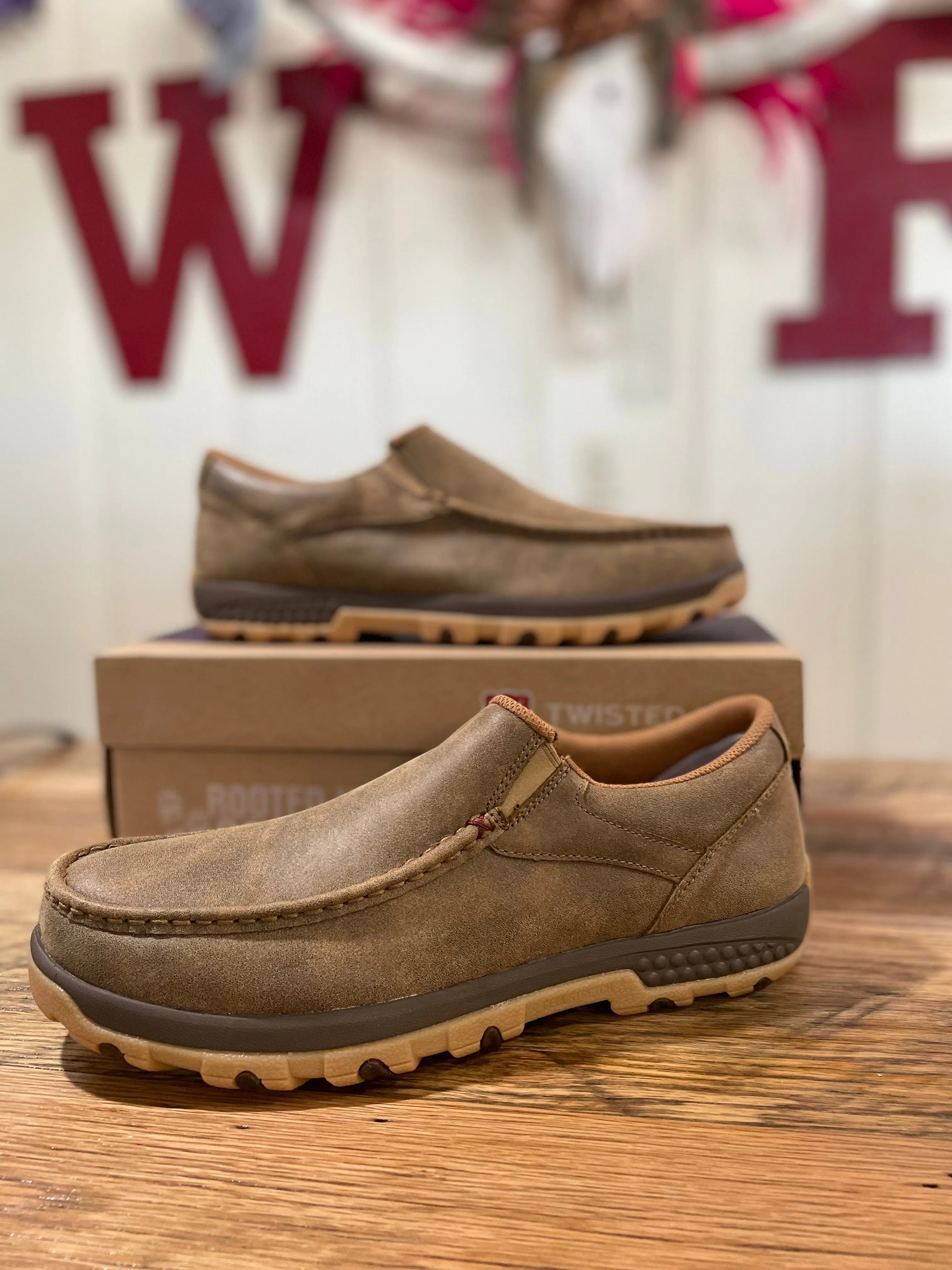 Men’s Twisted X Cellstretch casual slipon bomber