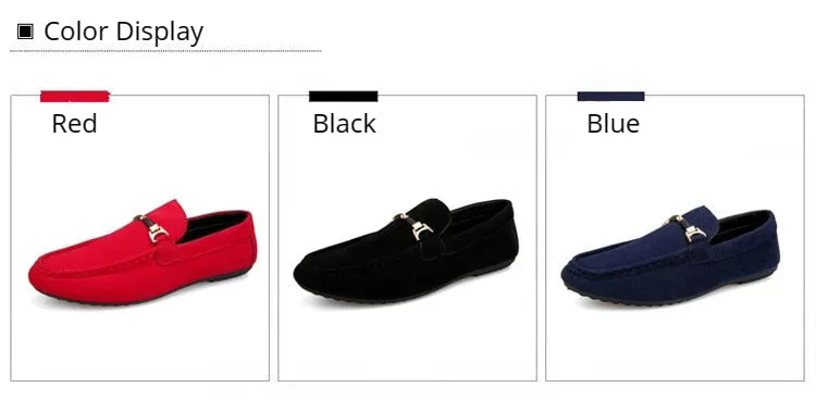 Mental Solid Loafers Mens Shoes High Quality Soft Driving Flats Male Walking Shoes Suede Casual Slip on Loafers Mocasines Hombre