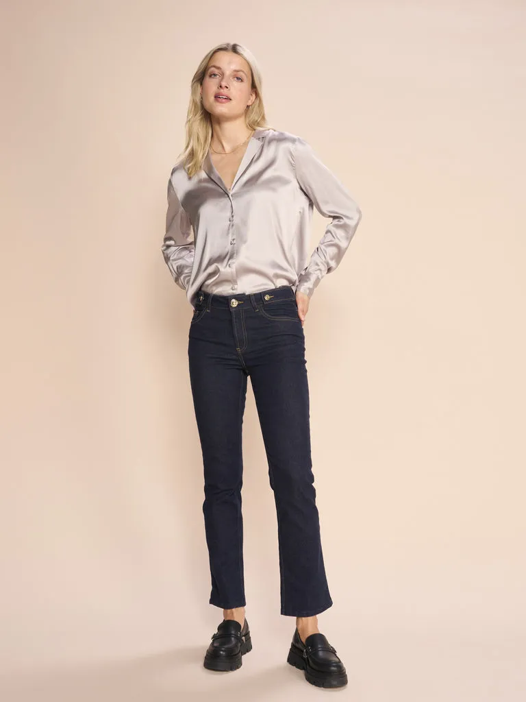 Mos Mosh Dark Blue Ashley Twist Nola Jeans