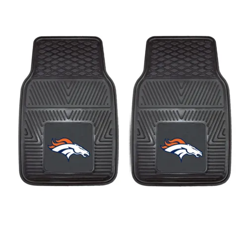 NFL 2-PC VINYL CAR MAT SET