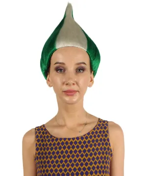 Nigeria Flag Sport Troll Wig | Premium Breathable Capless Cap