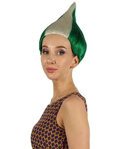 Nigeria Flag Sport Troll Wig | Premium Breathable Capless Cap