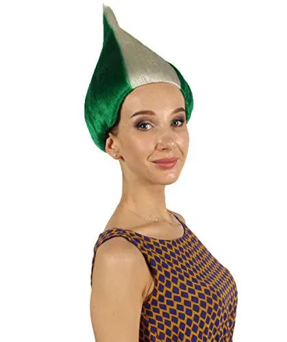 Nigeria Flag Sport Troll Wig | Premium Breathable Capless Cap
