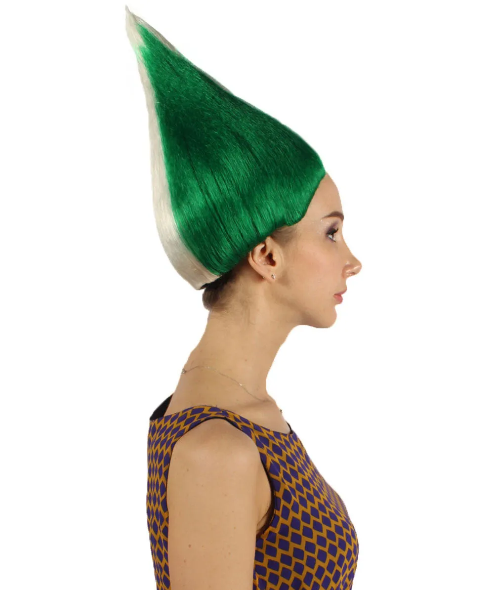 Nigeria Flag Sport Troll Wig | Premium Breathable Capless Cap