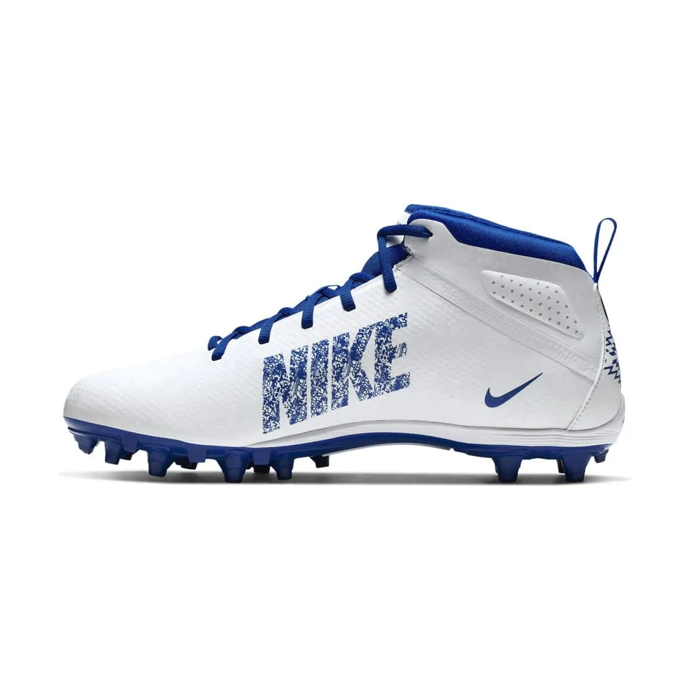 Nike Alpha Huarache 7 Varsity White/Royal Blue Lacrosse Cleats