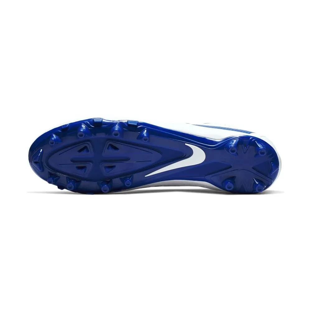 Nike Alpha Huarache 7 Varsity White/Royal Blue Lacrosse Cleats