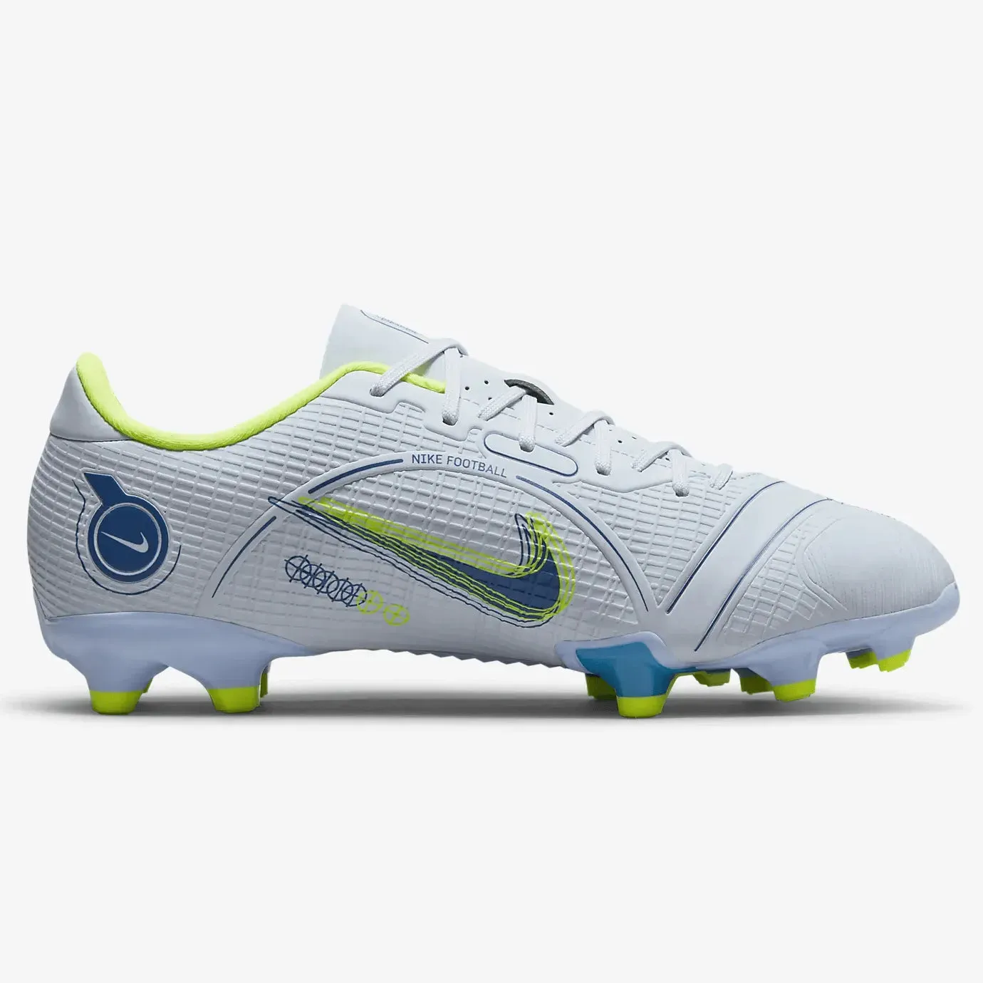 Nike JR Mercurial Vapor 14 Academy FG-MG - Grey-Blue