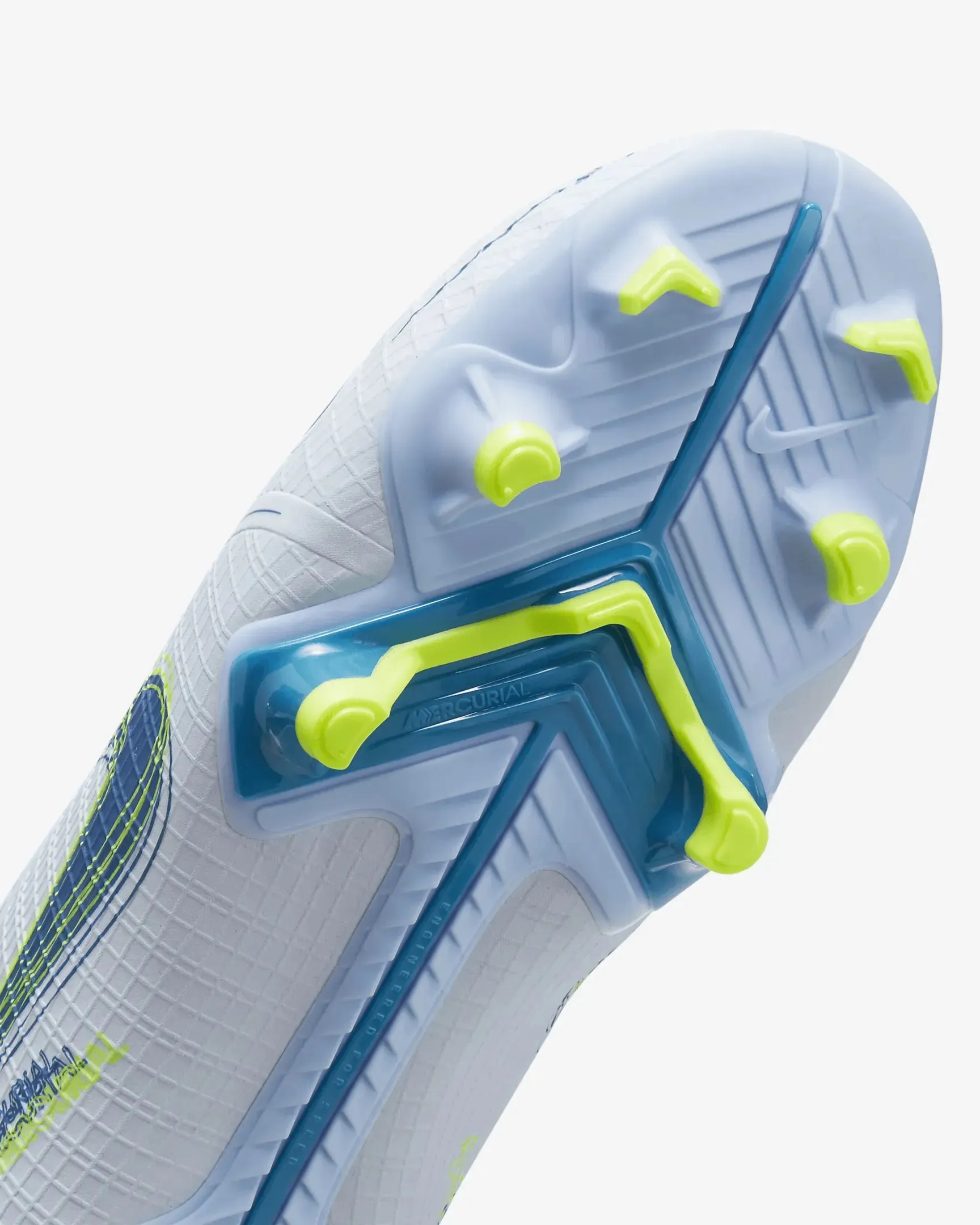Nike JR Mercurial Vapor 14 Academy FG-MG - Grey-Blue