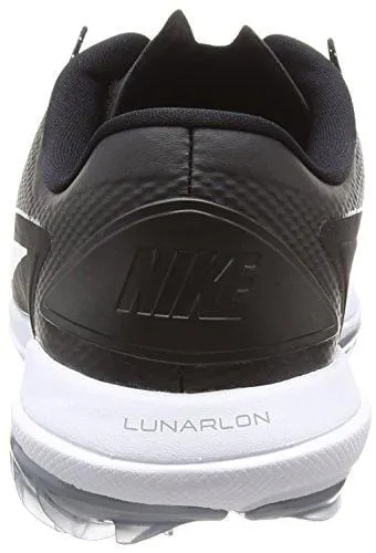 Nike Men's Lunar Control Vapor 2 Golf Shoes, Black/White/Cool Gray, 9.5 M US