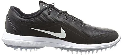 Nike Men's Lunar Control Vapor 2 Golf Shoes, Black/White/Cool Gray, 9.5 M US